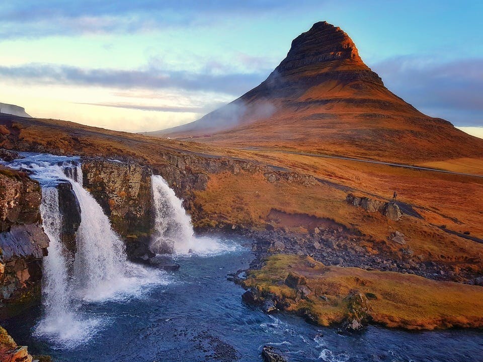 アイスランドの山