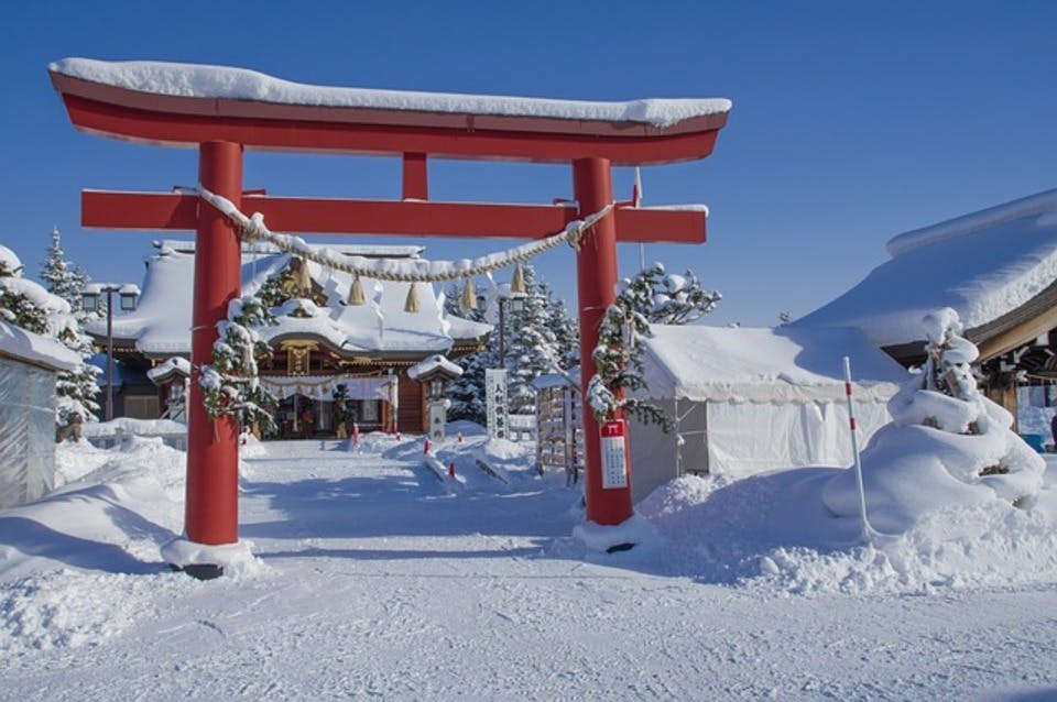 北海道の美瑛神社
