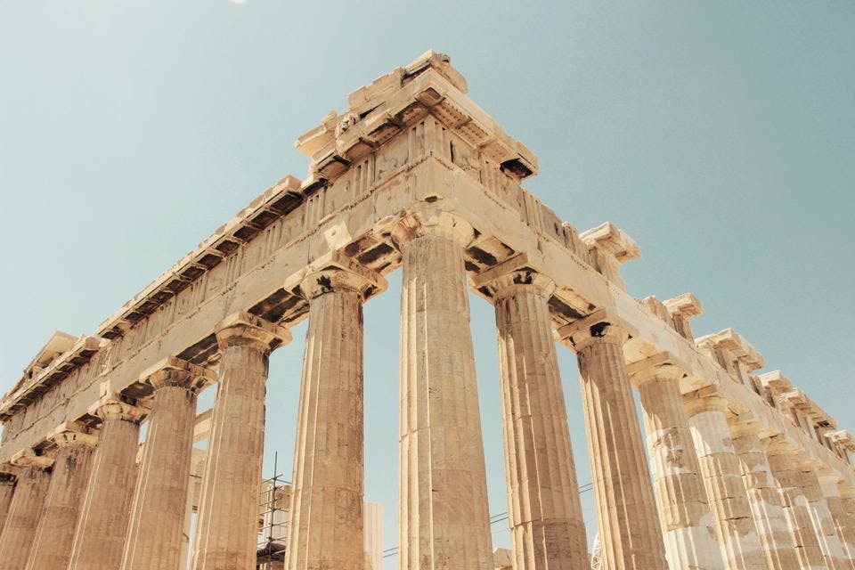 ギリシャの神殿