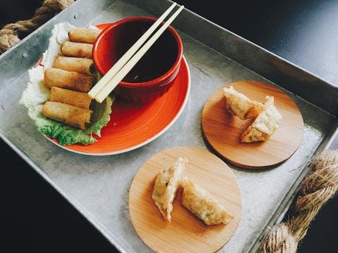 Medium asian food chopsticks dinner 218769