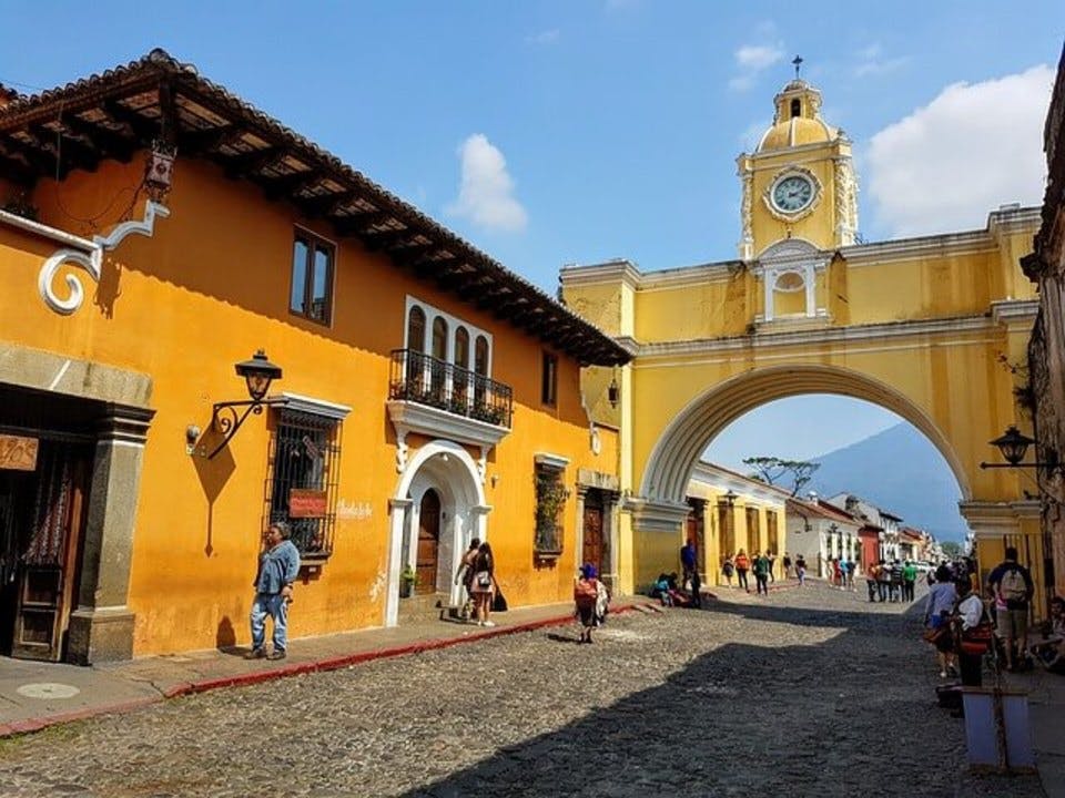 グアテマラの綺麗な街並み