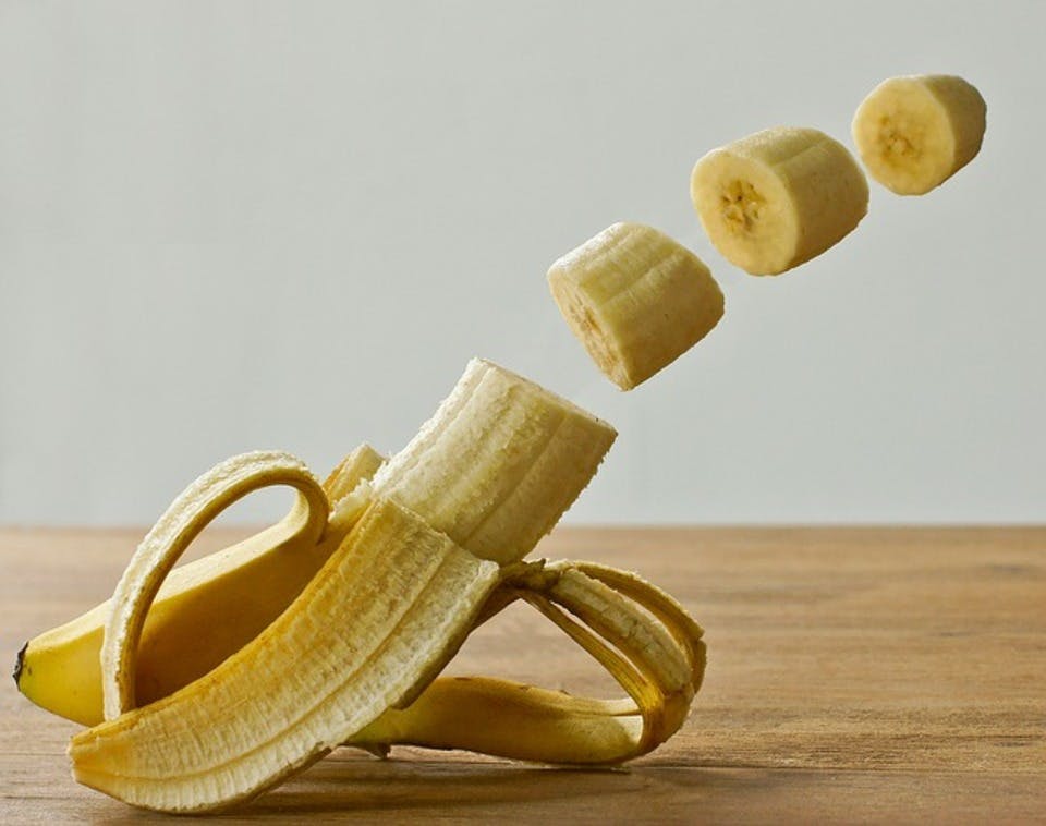 ブッセのレシピでバナナを使う