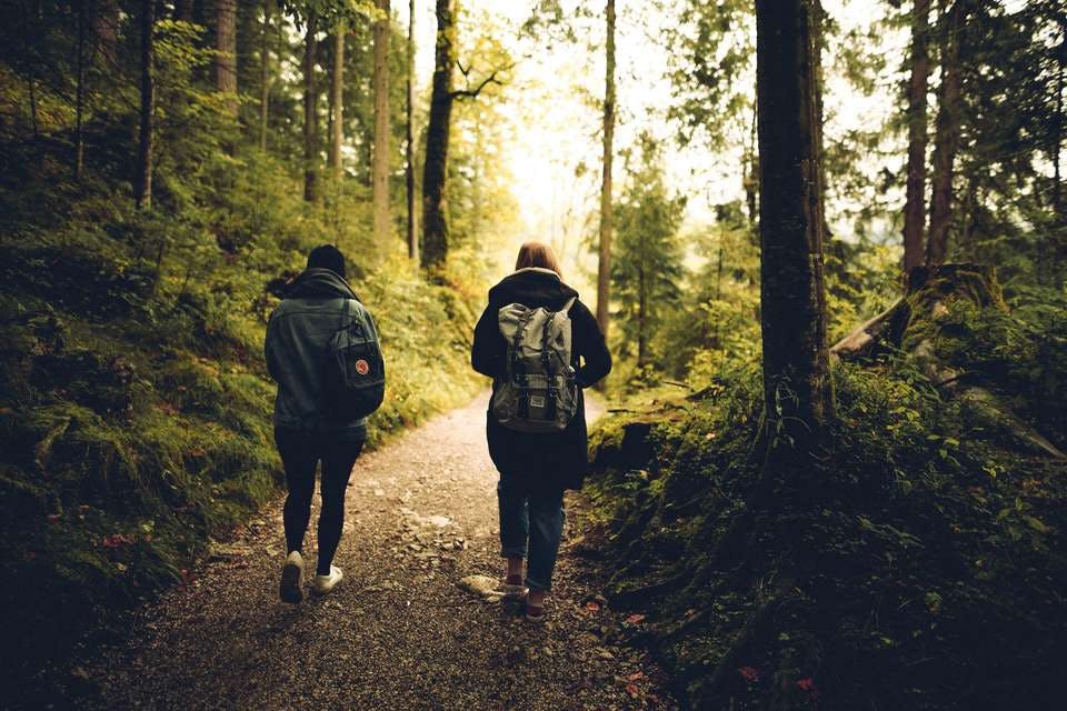 夫婦の趣味のハイキング
