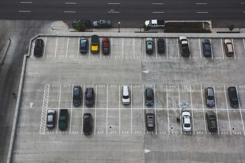 埼玉のコストコの駐車場
