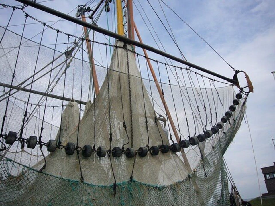 カニの漁船