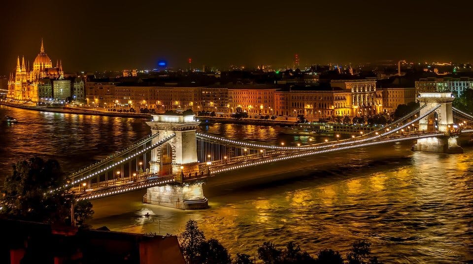 ハンガリー夜景
