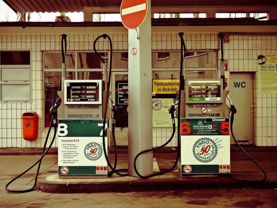 コストコ富谷のガソリンスタンド