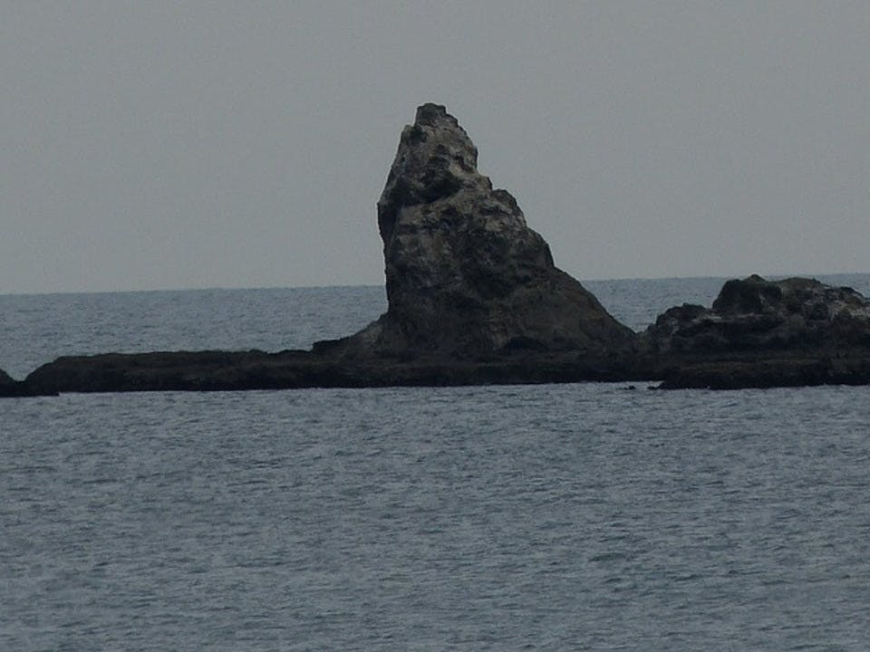 江ノ島の海