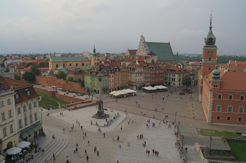 ワルシャワの旧市街