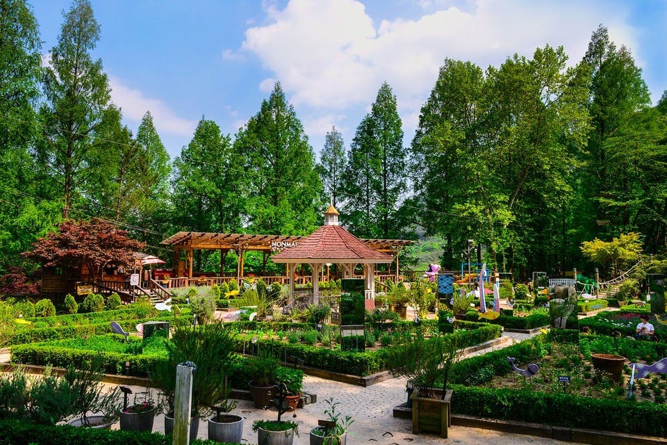 大邱観光の庭園