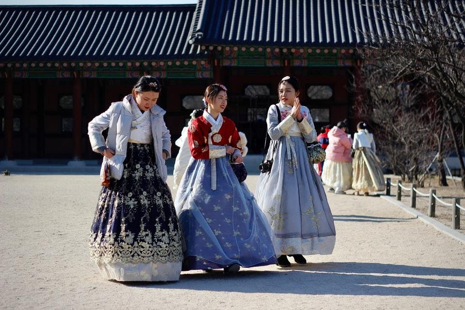 ソウルの民族衣装