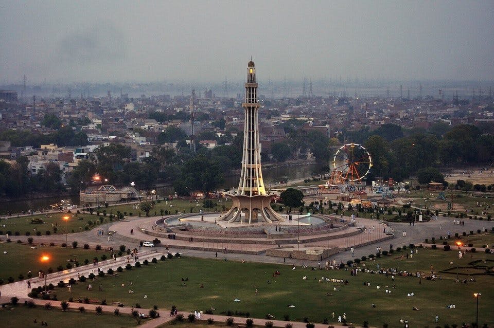パキスタンの塔
