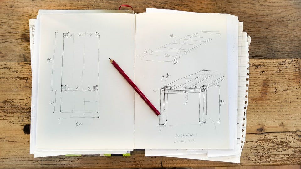 木箱DIYに設計図が必要