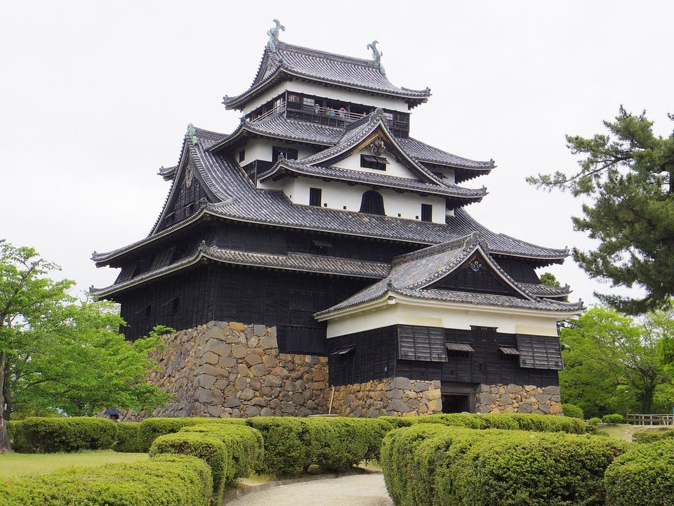 島根の方言の松江城