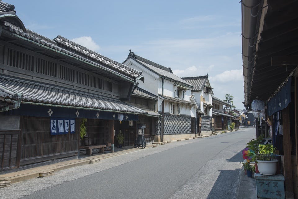 旧東海道有松の街並み