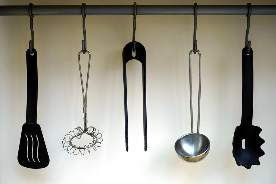 Large hanging kitchen kitchen utensils 211760