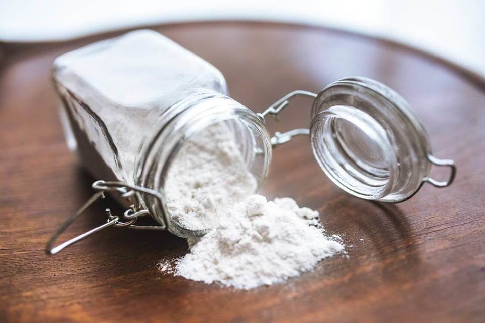 Large flour powder wheat jar