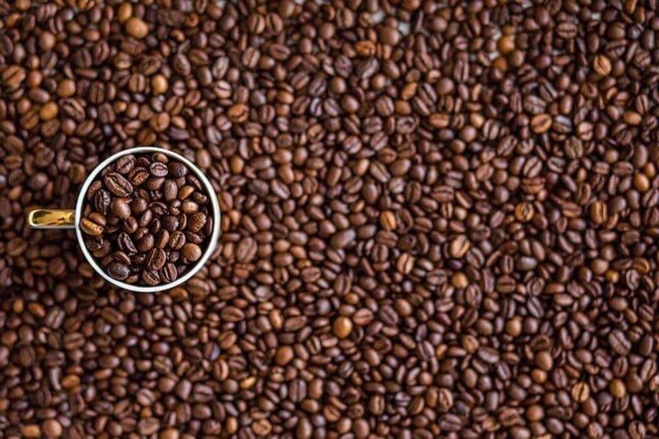 カフェのコーヒー豆