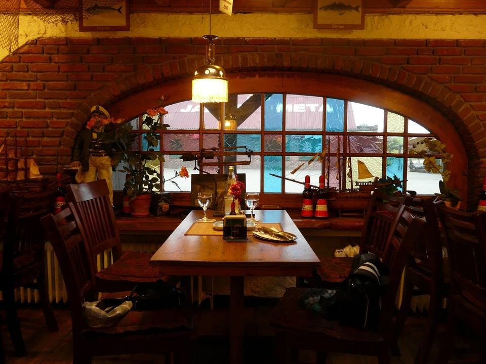 ロマンチックな雰囲気のレストラン