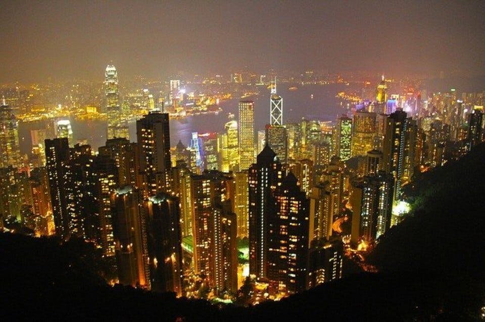 香港のインスタ映えする夜景