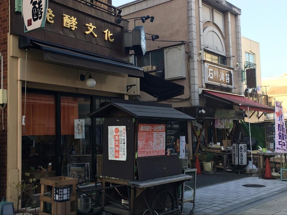 亀戸香取勝運商店街