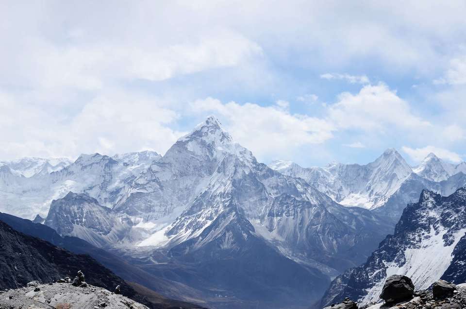 ネパールのエベレスト