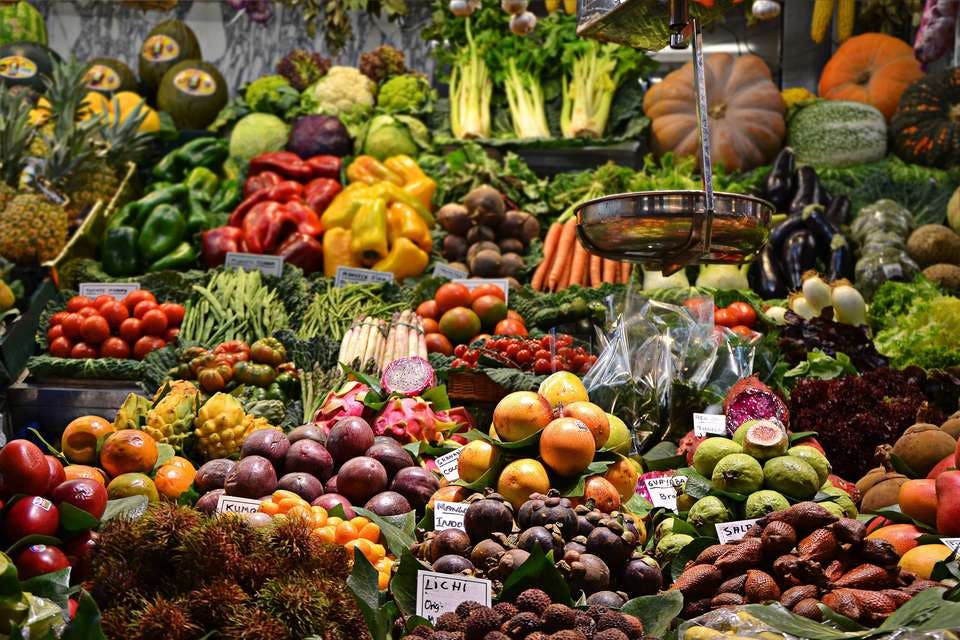 野菜の市場