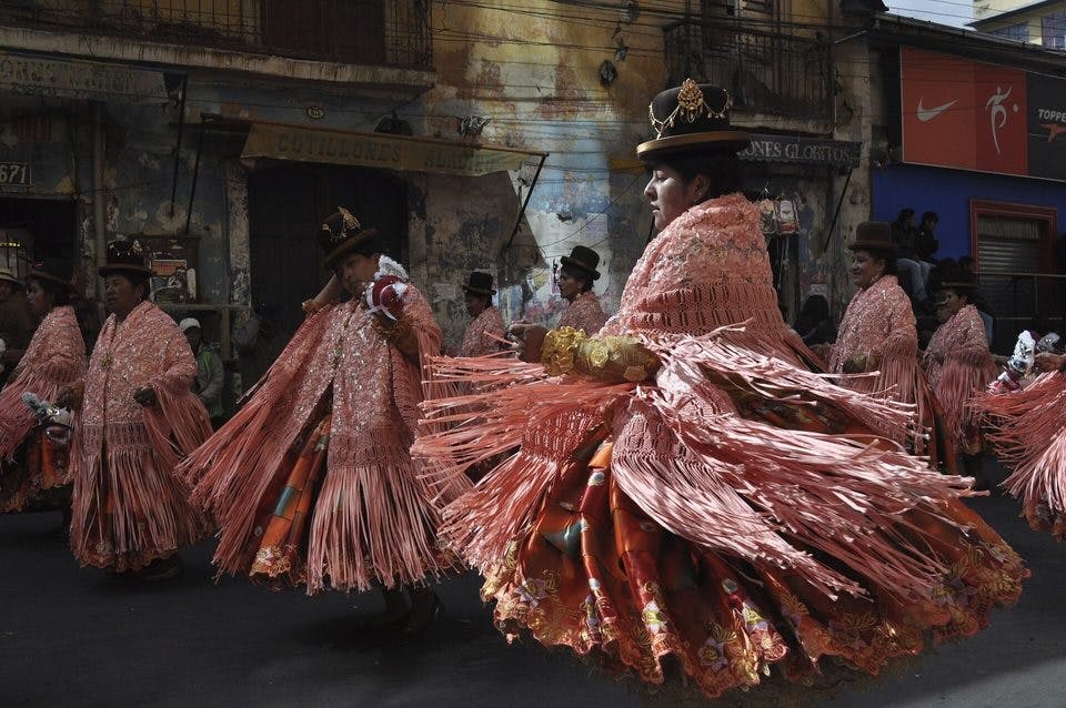 ボリビアの民族舞踊