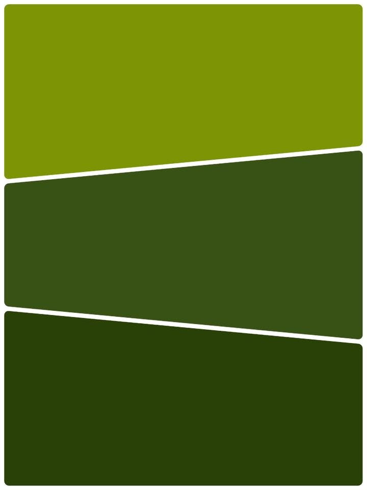 深みのある緑色と相性のよいカラー3色