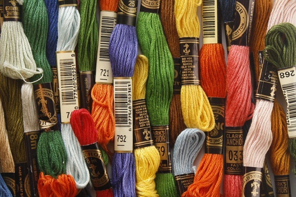 フェルト刺繍用の刺繍糸