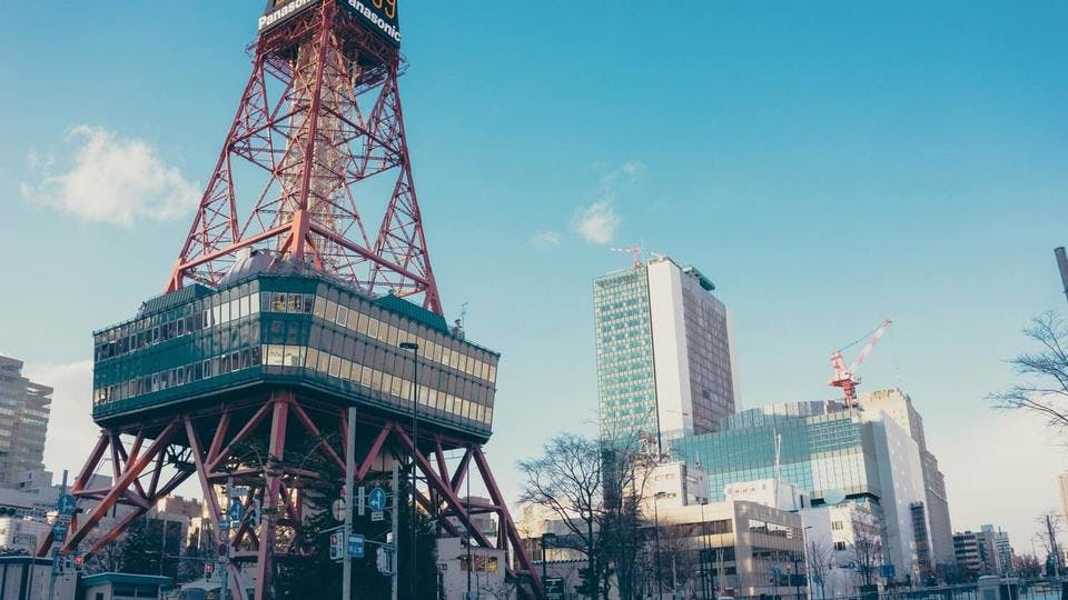 テレビ塔に登って札幌を感じる