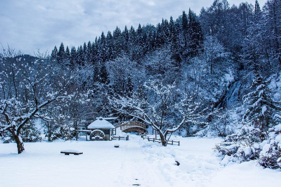 秋田県の冬