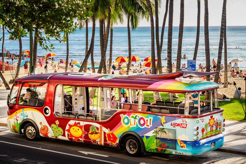 ハワイのバス