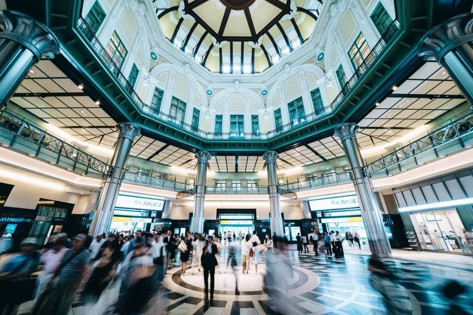 東京駅のホール